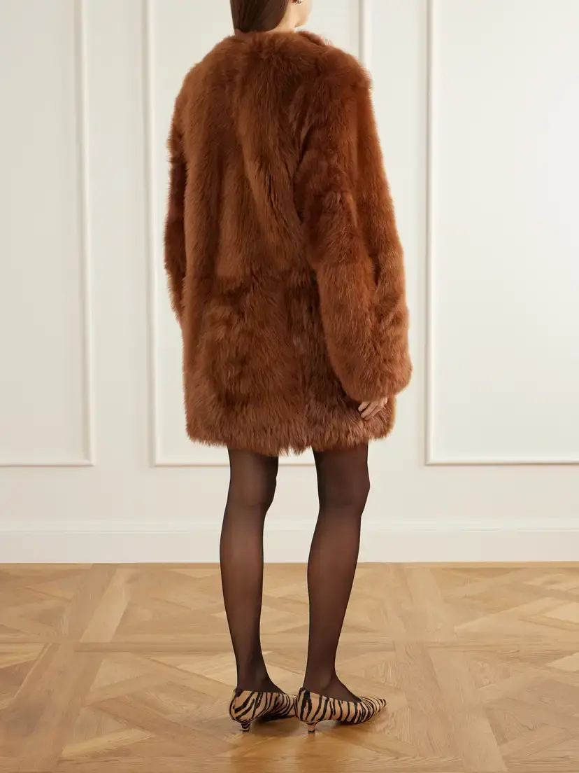 TOTEME Shearling Coat | Thumbnail 3 TOTEME Shearling Coat | Thumbnail 3