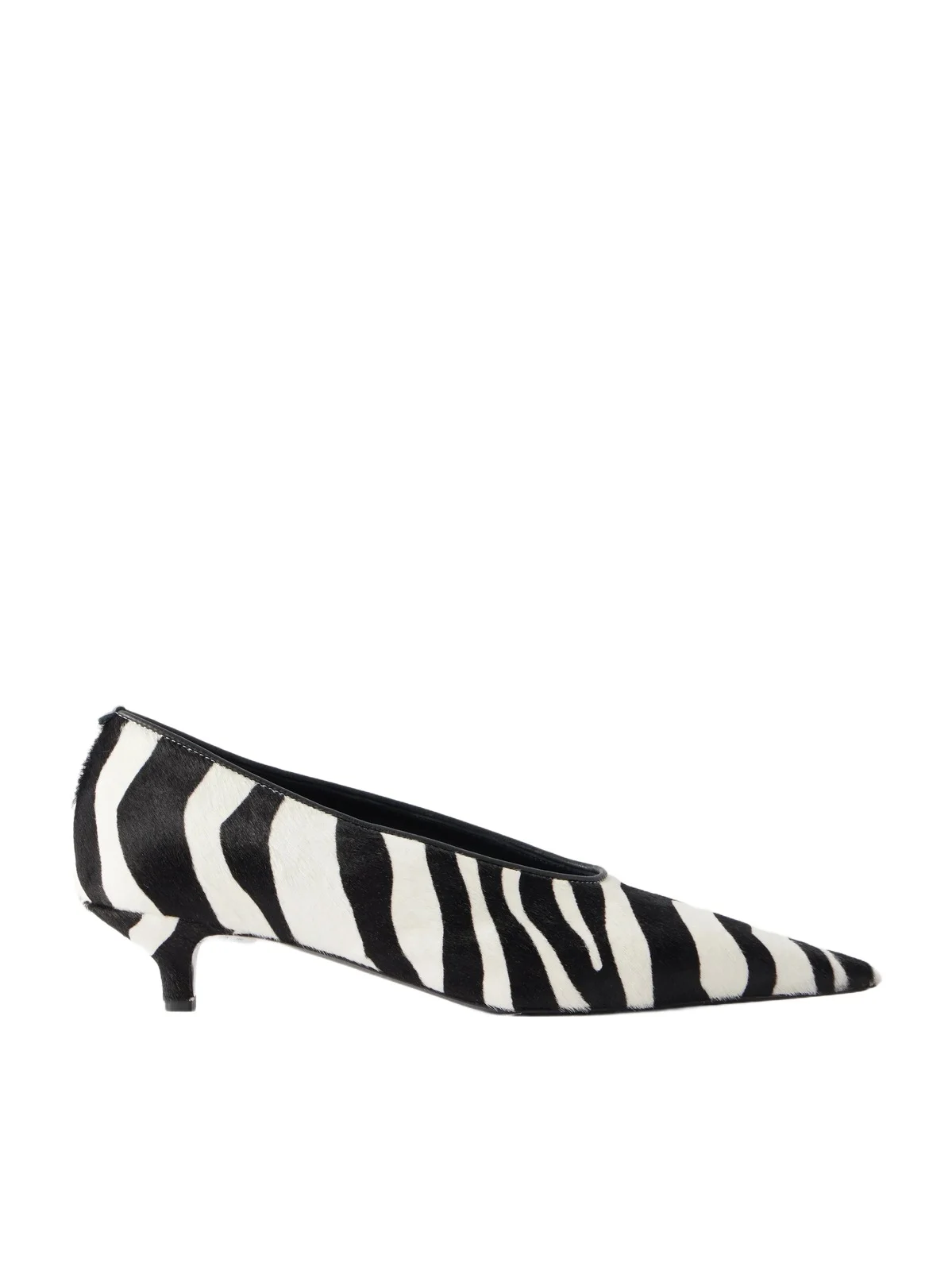 TOTEME Sharp 35 Zebra-print Calf Hair Pumps