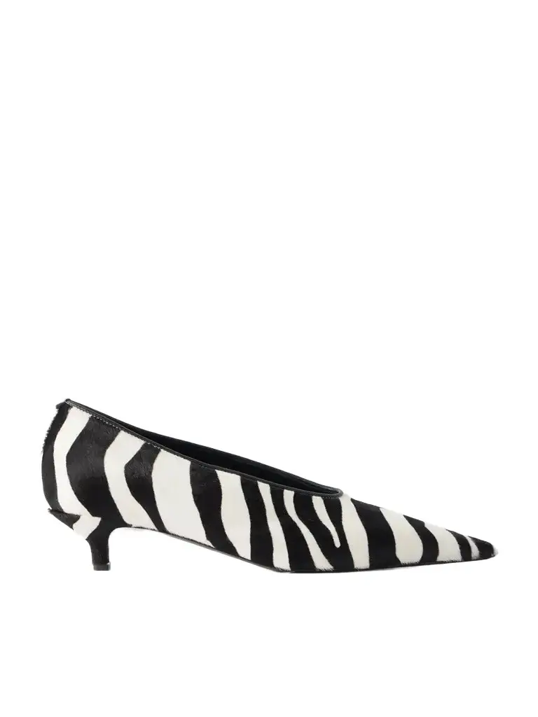 Sharp 35 Zebra-print Calf Hair Pumps Sharp 35 Zebra-print Calf Hair Pumps