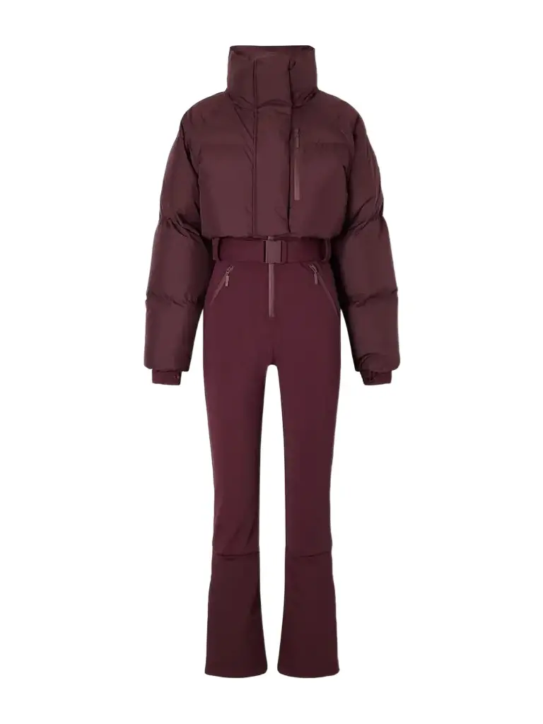 Cordova Myoko Belted Quilted Down Ski Suit