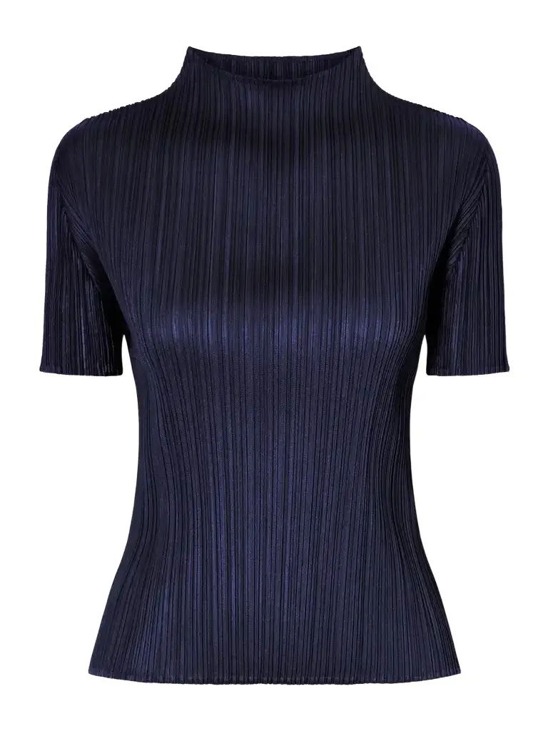 Pleats Please Issey Miyake Plissé Blouse