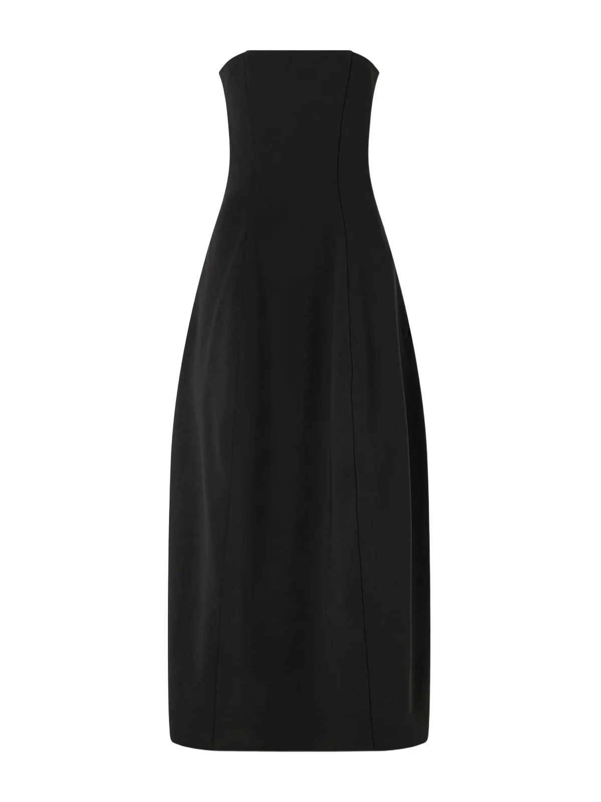 Strapless Crepe Maxi Dress Strapless Crepe Maxi Dress
