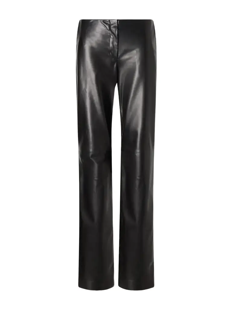 TOTEME Leather Straight-leg Pants
