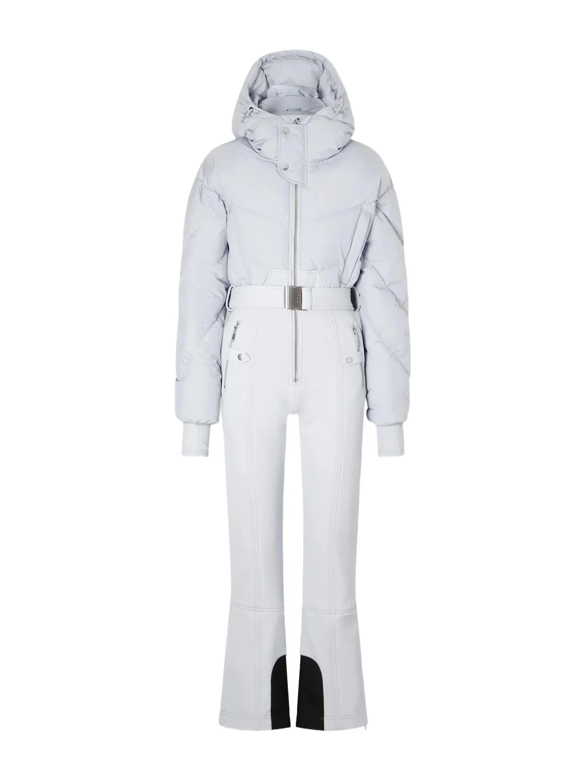 Ajax Belted Quilted Shell Down Ski Suit Ajax Belted Quilted Shell Down Ski Suit