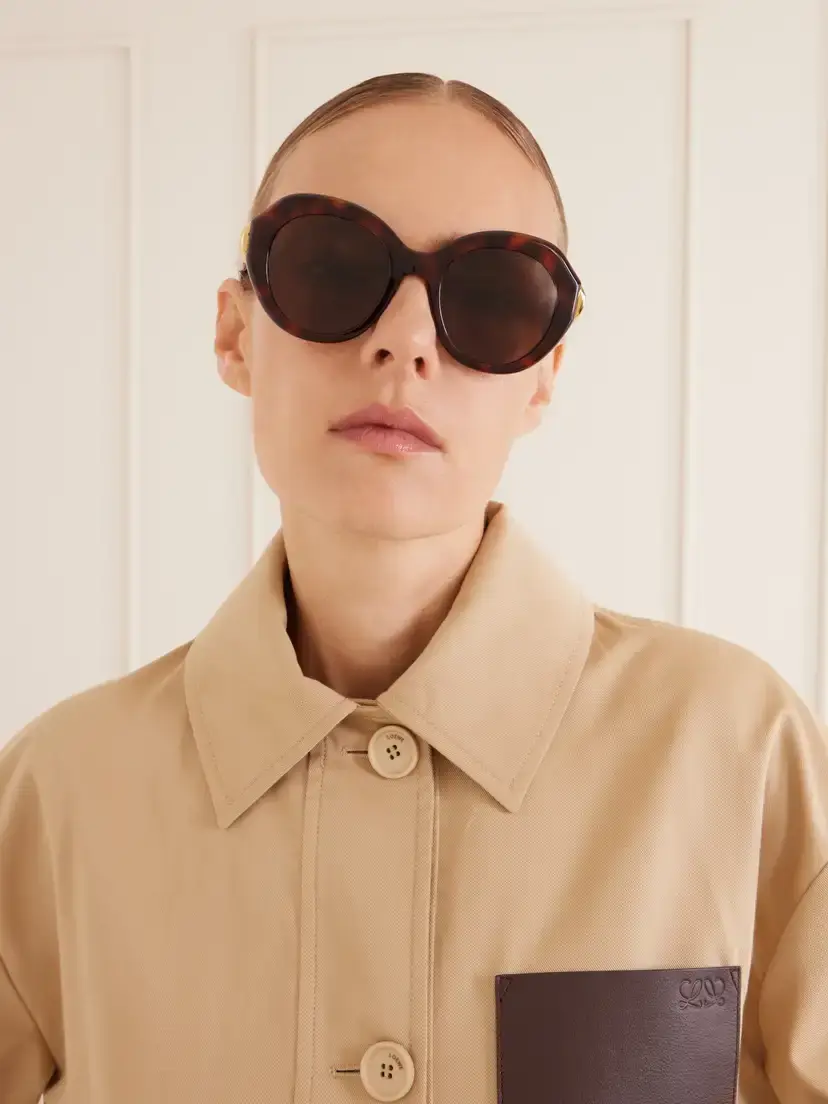 Loewe Coil Cat-eye Tortoiseshell Acetate Sunglasses | Thumbnail 2 Loewe Coil Cat-eye Tortoiseshell Acetate Sunglasses | Thumbnail 2