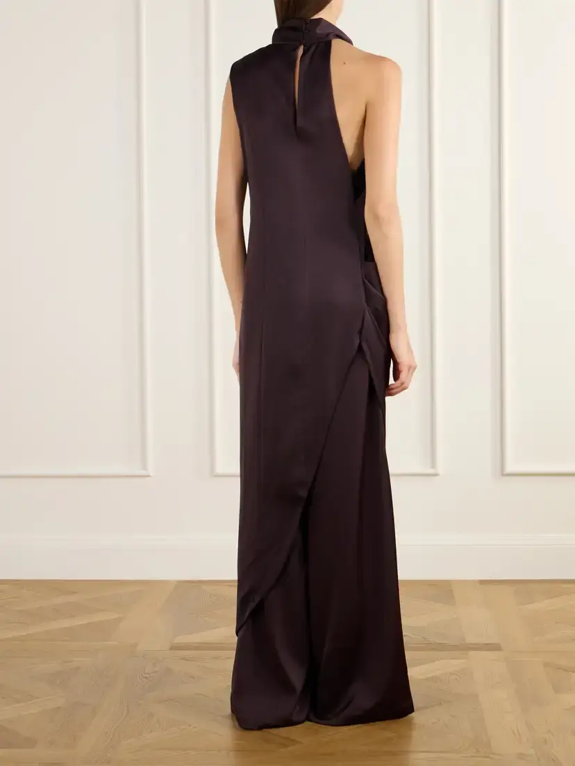 Johanna Ortiz Narrative Weaving Draped Satin Top | Thumbnail 3