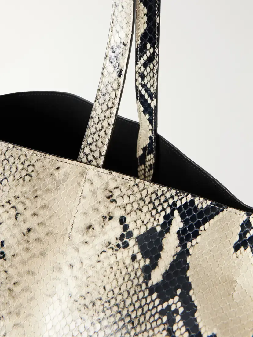 TOTEME Roam Snake-effect Leather Tote | Thumbnail 5 TOTEME Roam Snake-effect Leather Tote | Thumbnail 5