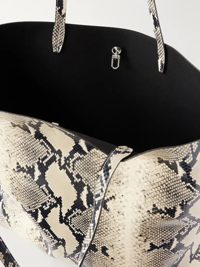 TOTEME Roam Snake-effect Leather Tote | Thumbnail 6 TOTEME Roam Snake-effect Leather Tote | Thumbnail 6