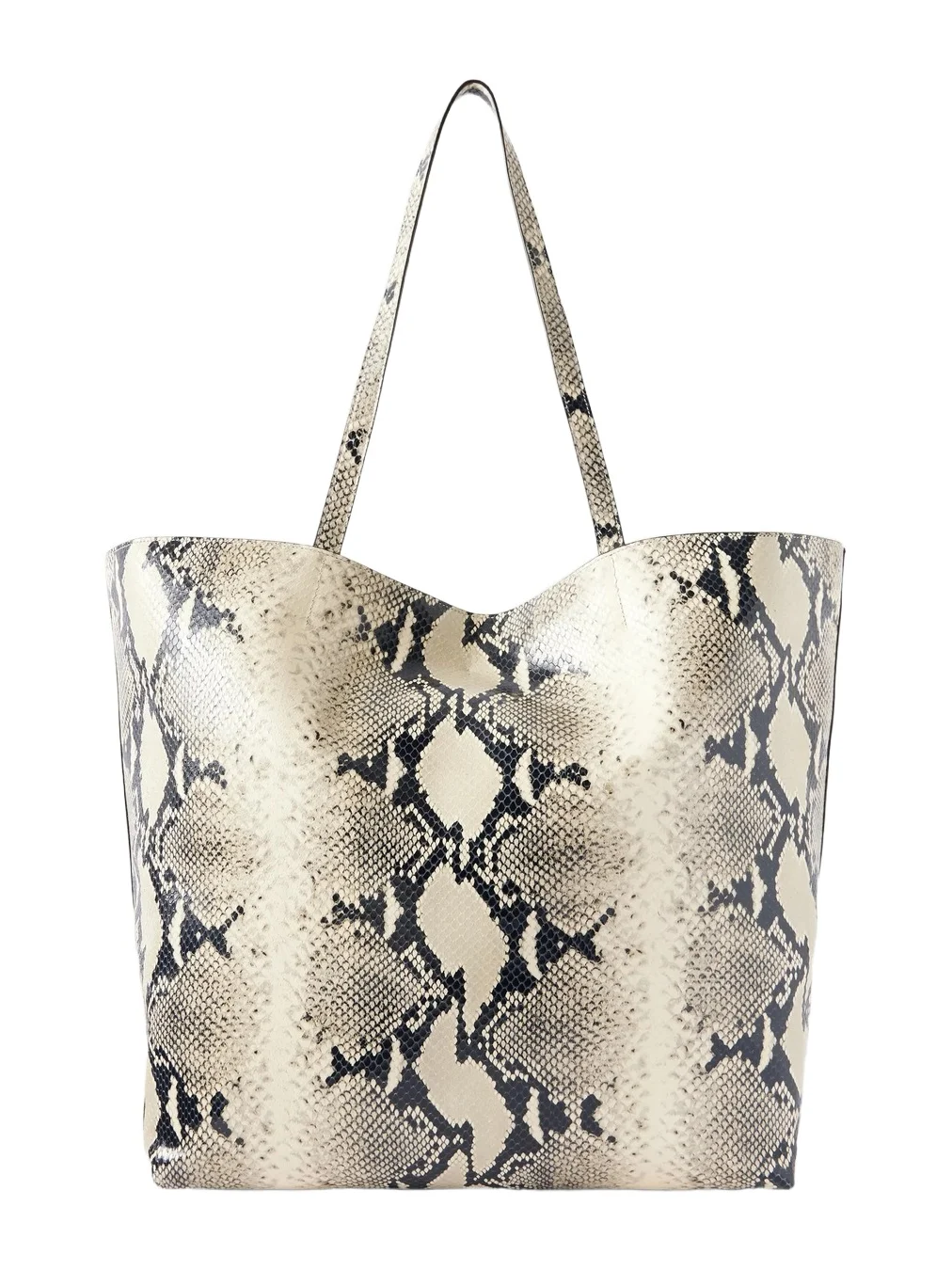 Roam Snake-effect Leather Tote Roam Snake-effect Leather Tote
