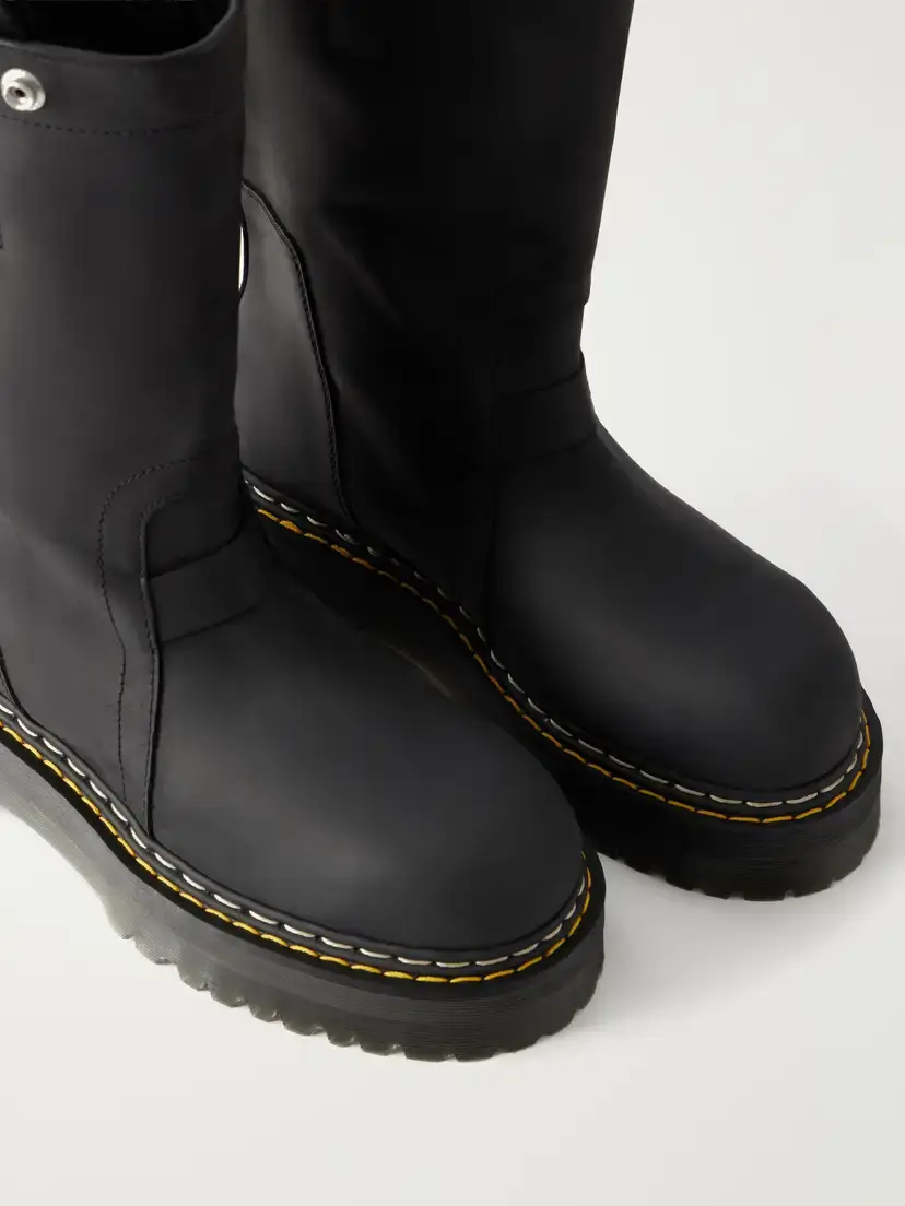 Rick Owens + Dr Martens Nubuck Ankle Boots | Thumbnail 5 Rick Owens + Dr Martens Nubuck Ankle Boots | Thumbnail 5