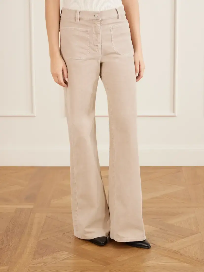 Nili Lotan Florence Cotton-blend Corduroy Flared Pants | Thumbnail 3 Nili Lotan Florence Cotton-blend Corduroy Flared Pants | Thumbnail 3