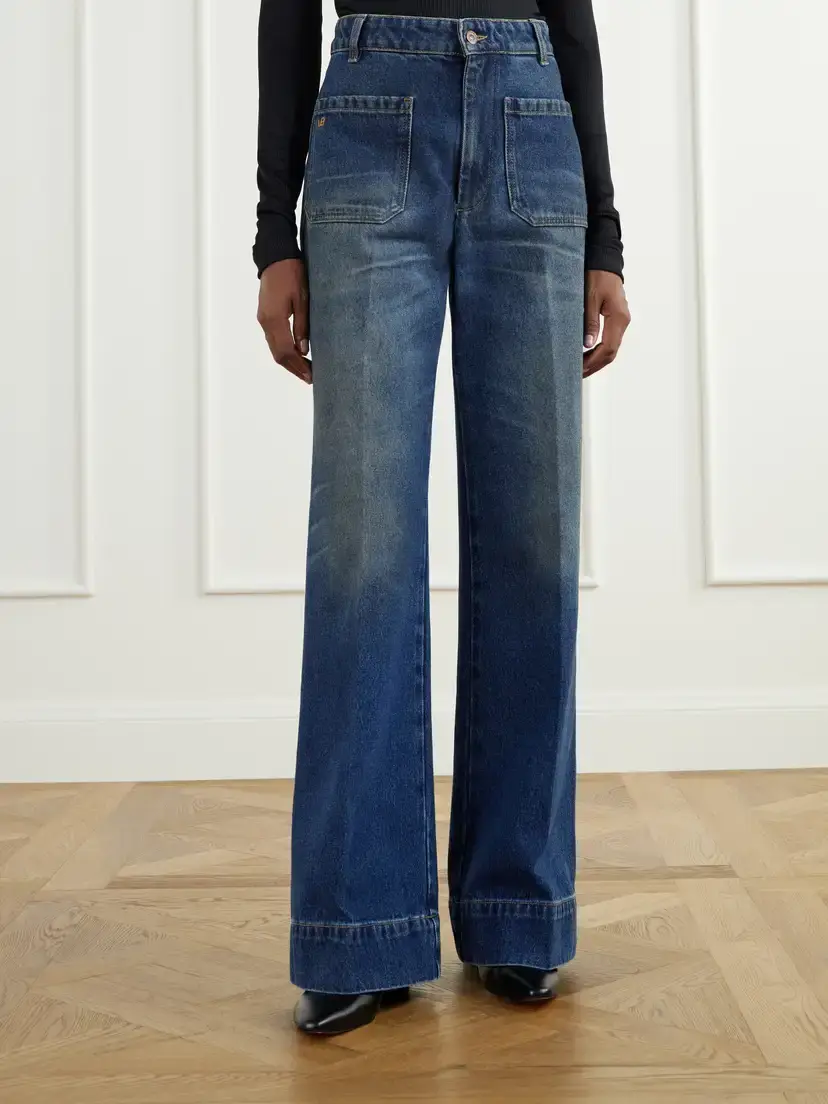Victoria Beckham Alina High-rise Flared Jeans | Thumbnail 3 Victoria Beckham Alina High-rise Flared Jeans | Thumbnail 3