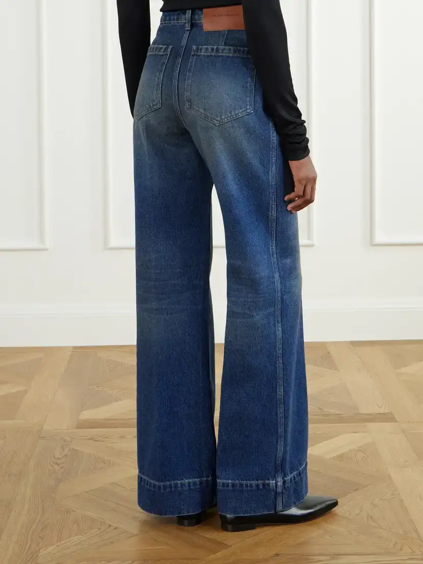 Victoria Beckham Alina High-rise Flared Jeans | Thumbnail 4 Victoria Beckham Alina High-rise Flared Jeans | Thumbnail 4