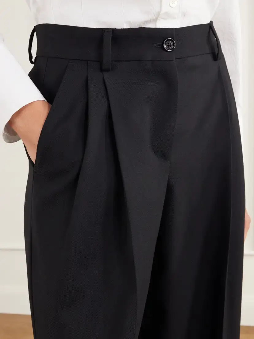 Dolce & Gabbana Wool Mid-rise Straight-leg Pants | Thumbnail 5 Dolce & Gabbana Wool Mid-rise Straight-leg Pants | Thumbnail 5