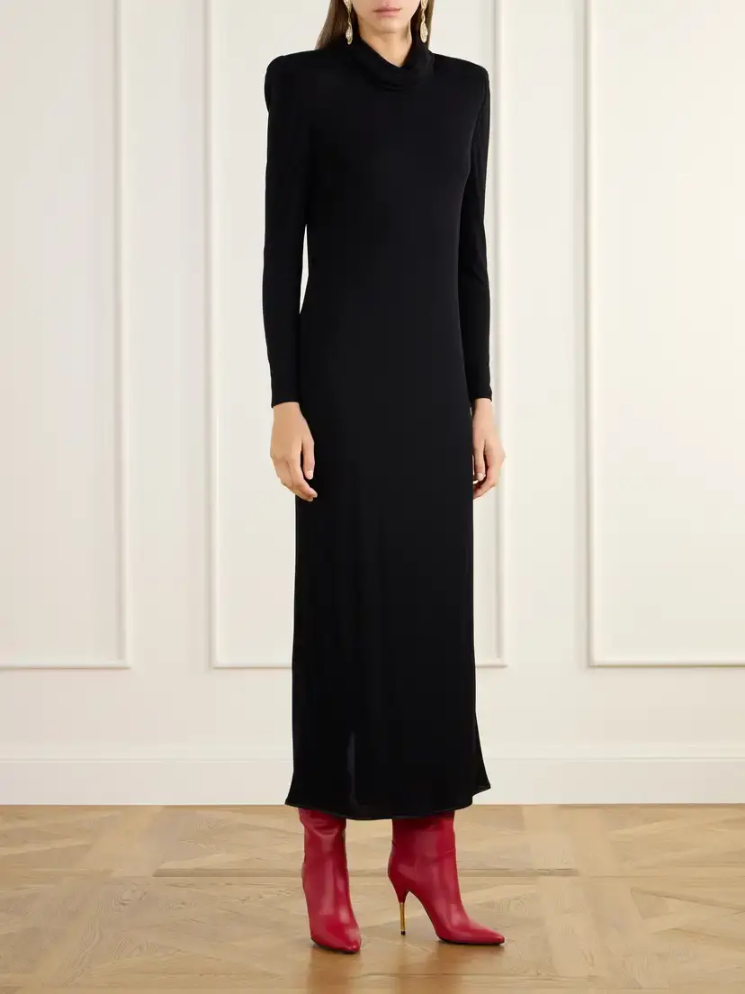 Valentino Garavani Deboot 105 Paneled Leather Knee Boots | Thumbnail 4 Valentino Garavani Deboot 105 Paneled Leather Knee Boots | Thumbnail 4