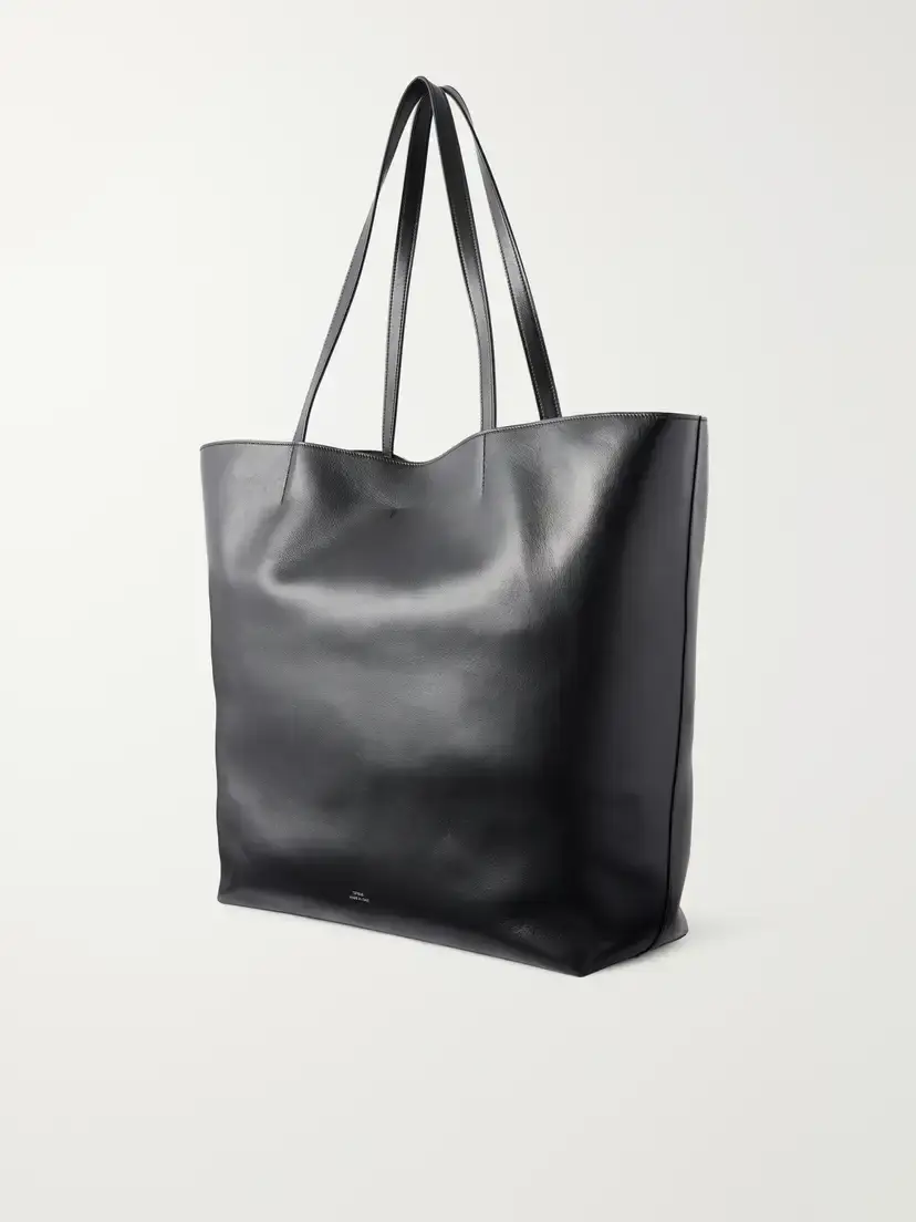 TOTEME Roam Pony Hair-trimmed Leather Tote | Thumbnail 4 TOTEME Roam Pony Hair-trimmed Leather Tote | Thumbnail 4