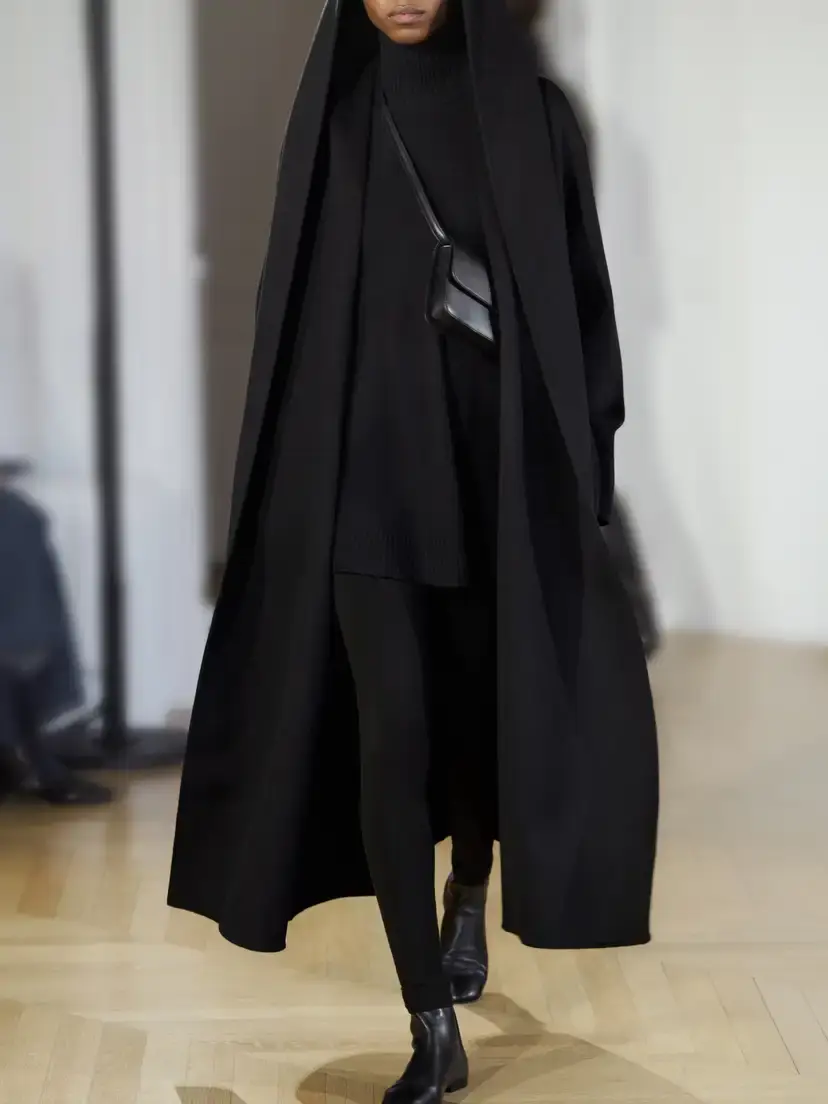TOTEME Belted Wool-doublé Wrap Coat | Thumbnail 5 TOTEME Belted Wool-doublé Wrap Coat | Thumbnail 5