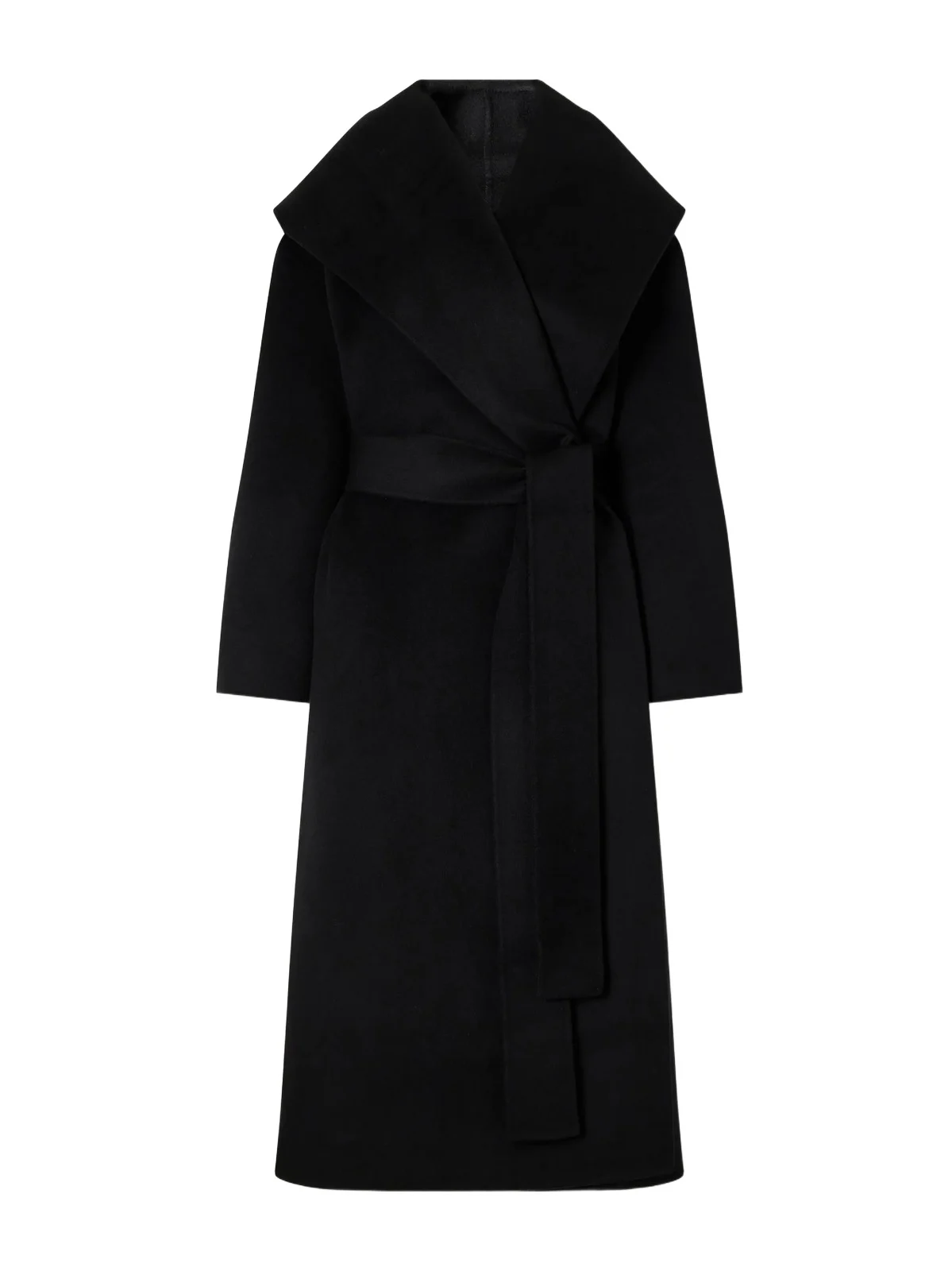 TOTEME Belted Wool-doublé Wrap Coat