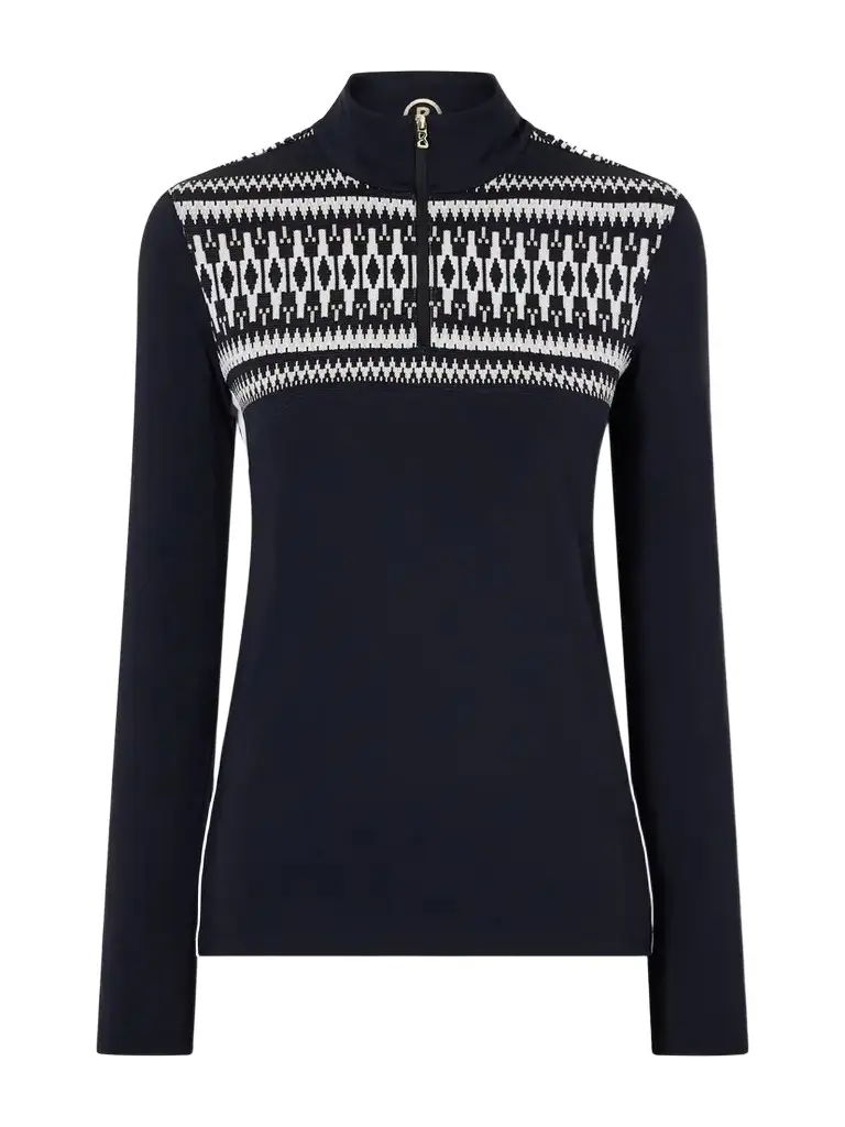 Bogner Joalyn Knit-detailed Jersey Baselayer