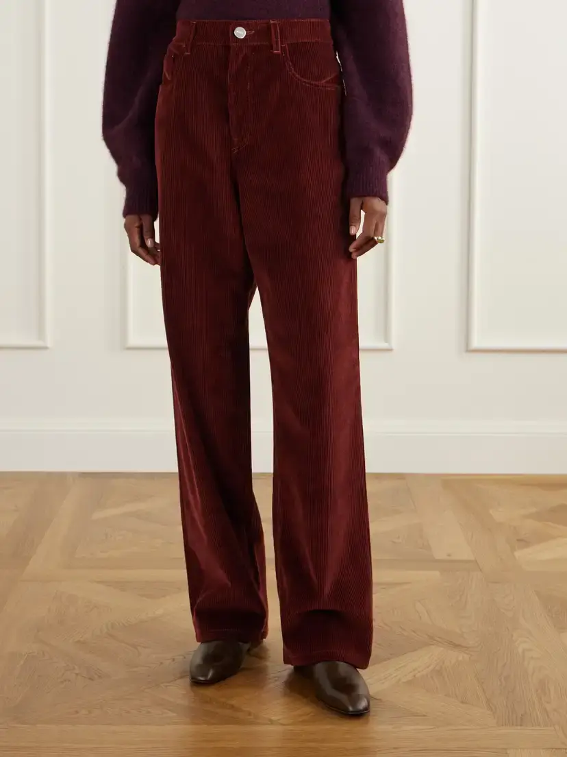RÓHE Bruun Cotton-corduroy Wide-leg Pants | Thumbnail 3 RÓHE Bruun Cotton-corduroy Wide-leg Pants | Thumbnail 3