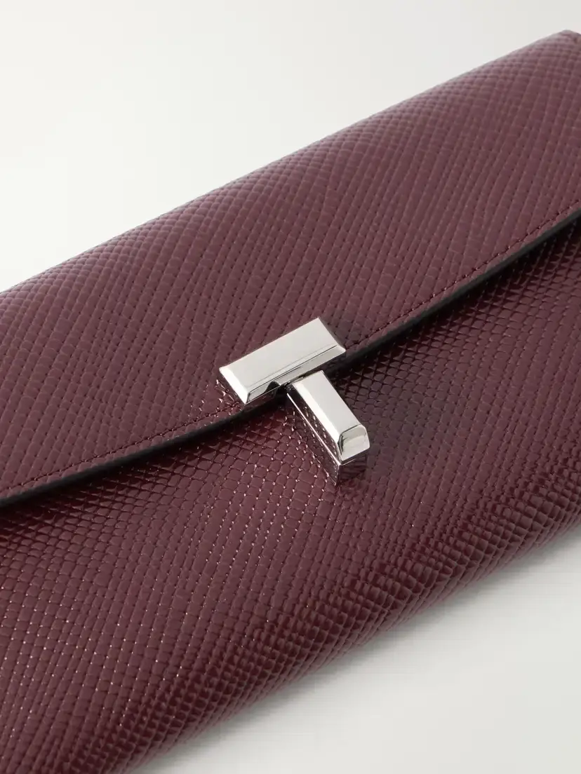 TOTEME T-lock Plamellato Patent-leather Wallet | Thumbnail 2 TOTEME T-lock Plamellato Patent-leather Wallet | Thumbnail 2