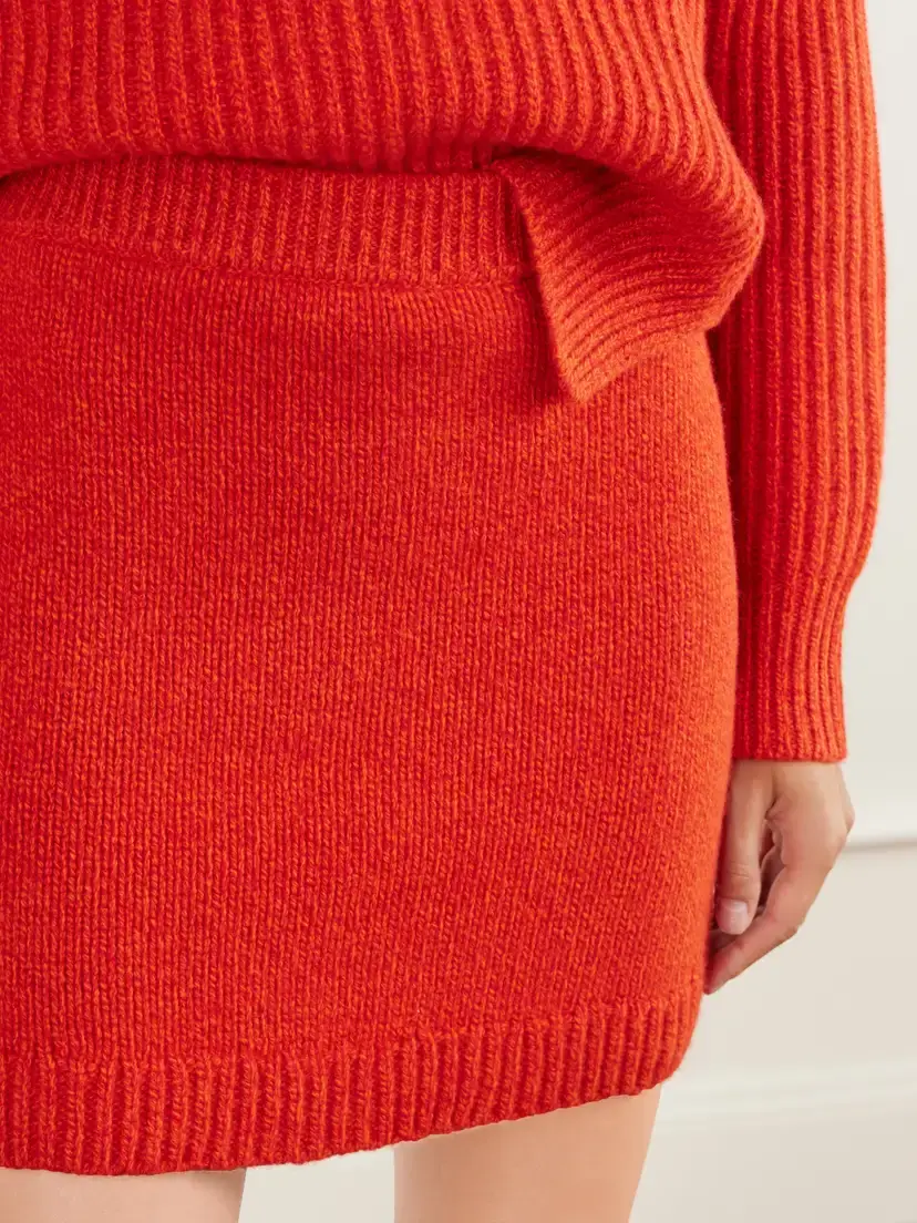 Tove Dusty Wool Mini Skirt | Thumbnail 5 Tove Dusty Wool Mini Skirt | Thumbnail 5