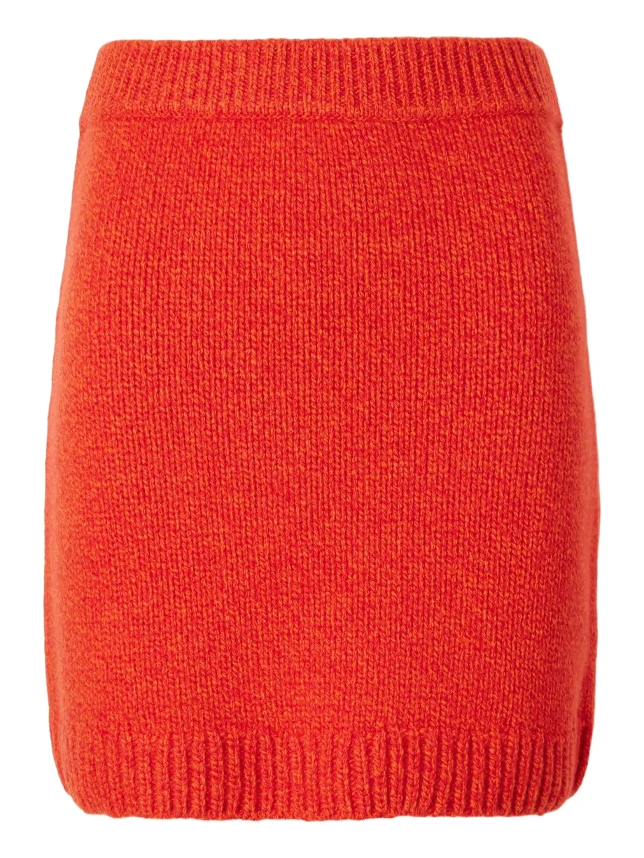Dusty Wool Mini Skirt Dusty Wool Mini Skirt