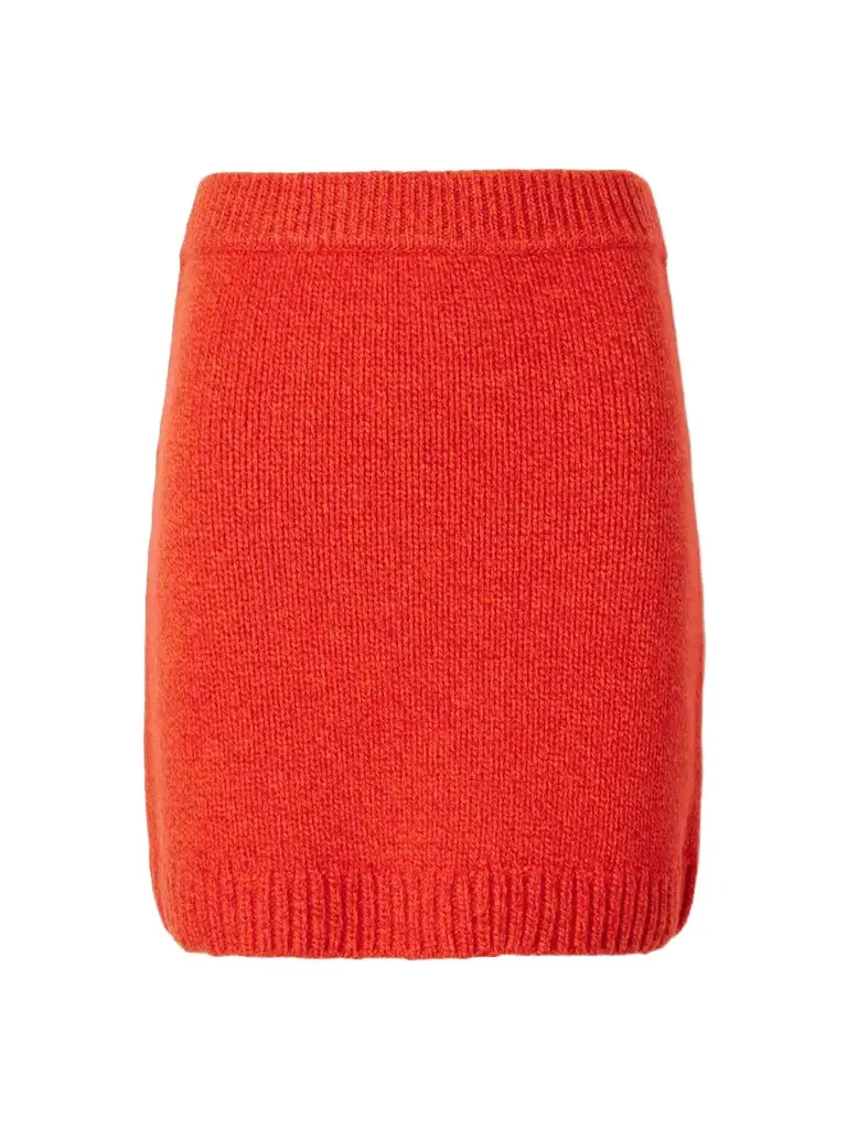 Tove Dusty Wool Mini Skirt
