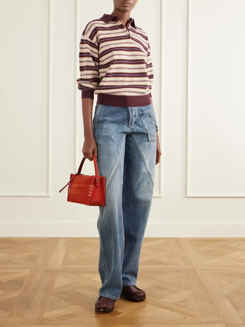 JW Anderson Loafer Small Suede Shoulder Bag | Thumbnail 3 JW Anderson Loafer Small Suede Shoulder Bag | Thumbnail 3