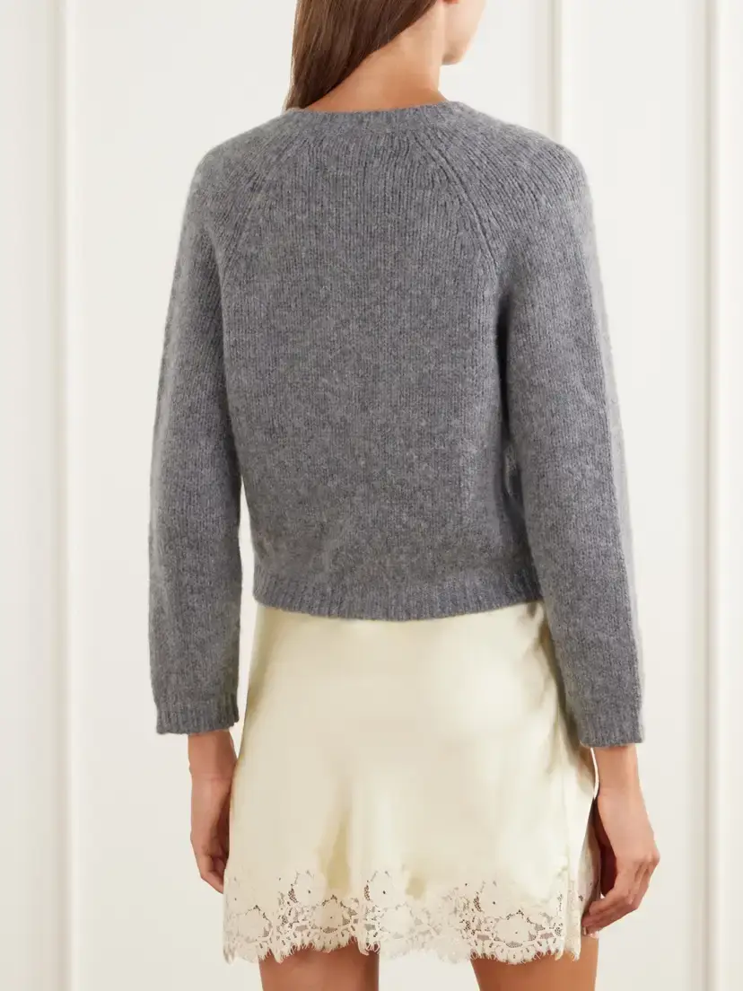 DÔEN Darcy Wool And Cashmere-blend Cardigan | Thumbnail 3 DÔEN Darcy Wool And Cashmere-blend Cardigan | Thumbnail 3