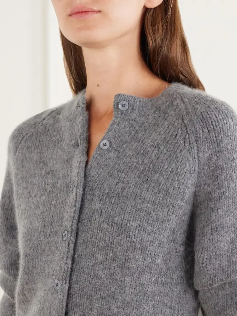DÔEN Darcy Wool And Cashmere-blend Cardigan | Thumbnail 4 DÔEN Darcy Wool And Cashmere-blend Cardigan | Thumbnail 4