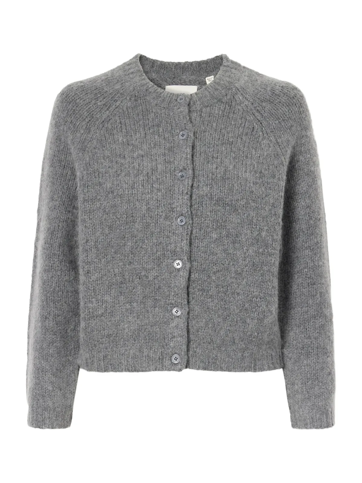 Darcy Wool And Cashmere-blend Cardigan - Gray Darcy Wool And Cashmere-blend Cardigan - Gray