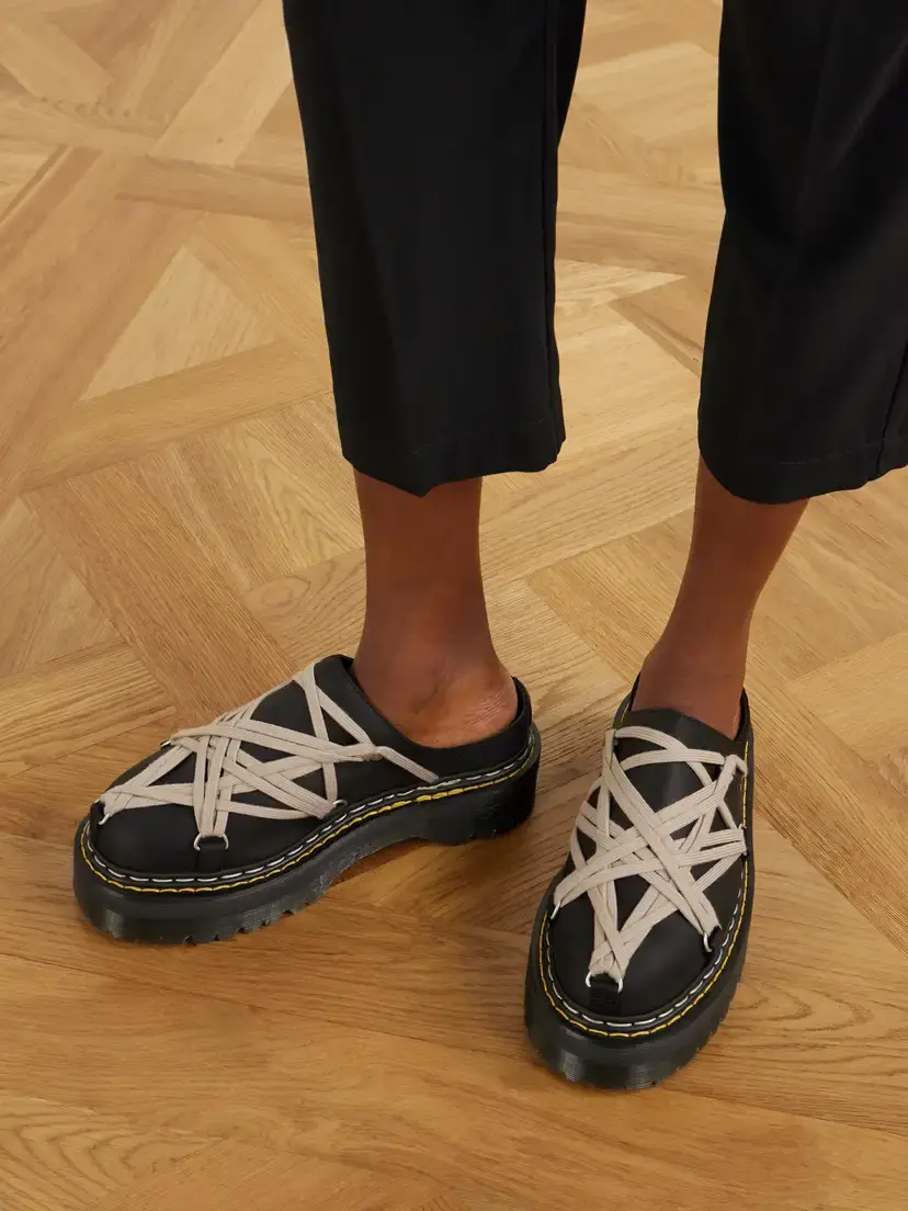 Rick Owens + Dr. Martens Nubuck Mules | Thumbnail 2 Rick Owens + Dr. Martens Nubuck Mules | Thumbnail 2