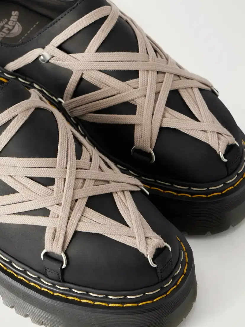 Rick Owens + Dr. Martens Nubuck Mules | Thumbnail 5 Rick Owens + Dr. Martens Nubuck Mules | Thumbnail 5