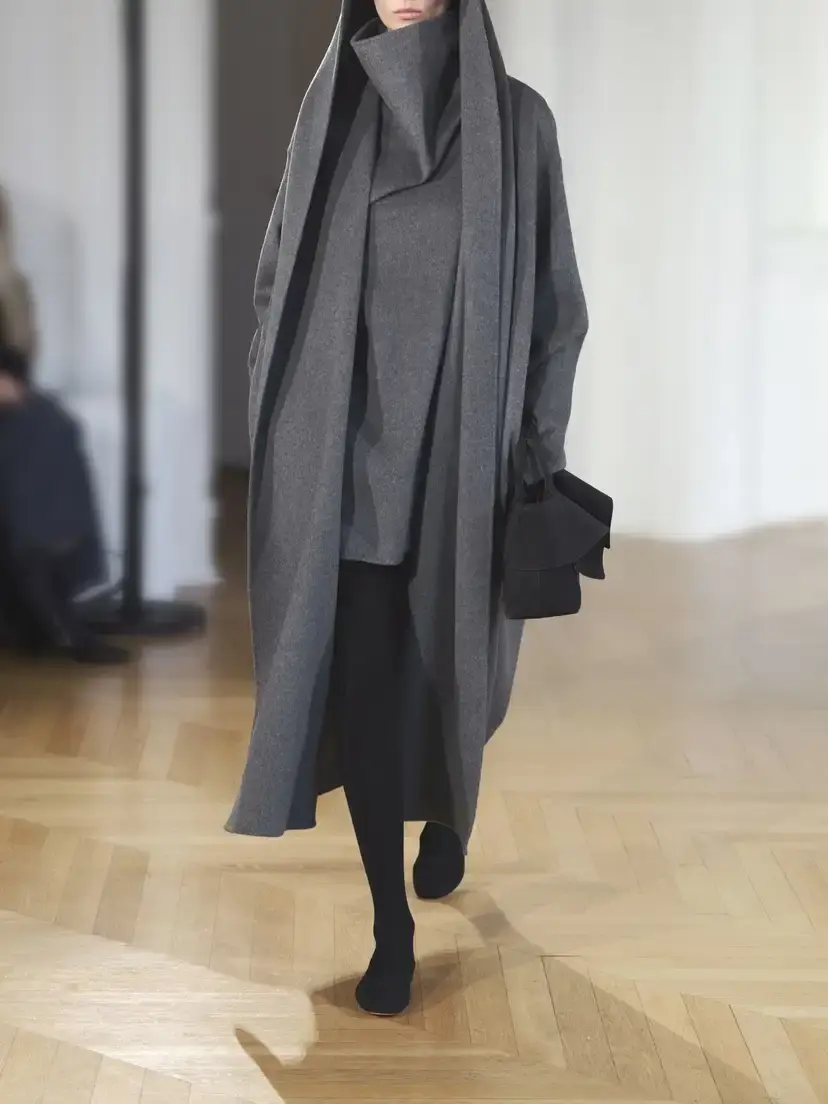 TOTEME Belted Wool-doublé Wrap Coat | Thumbnail 5