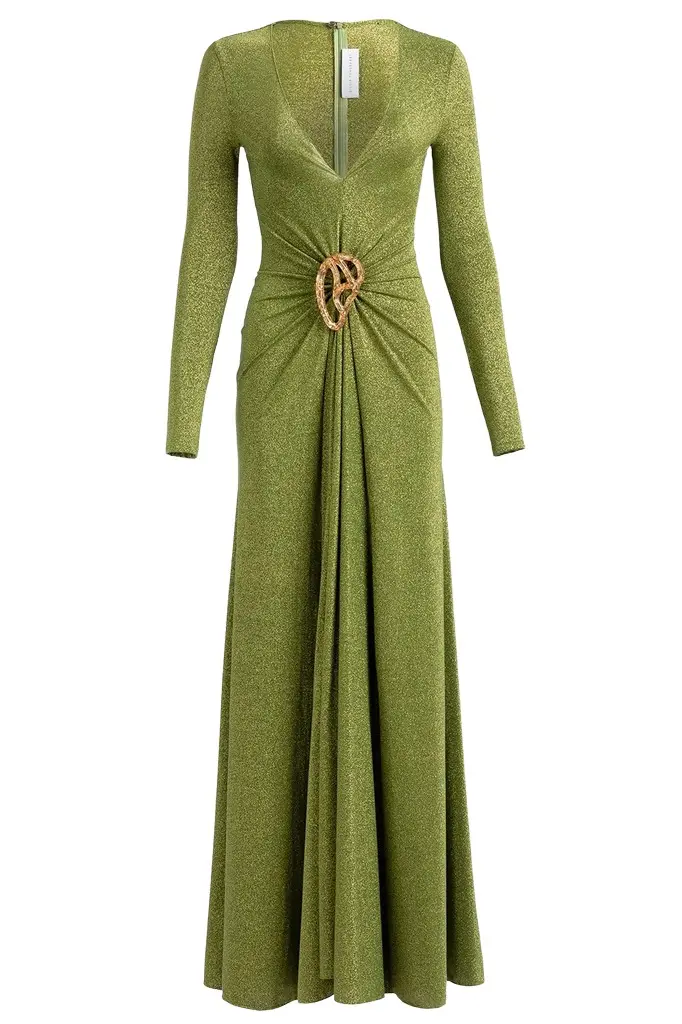 Melany Long Sleeve Embellished Dress Melany Long Sleeve Embellished Dress