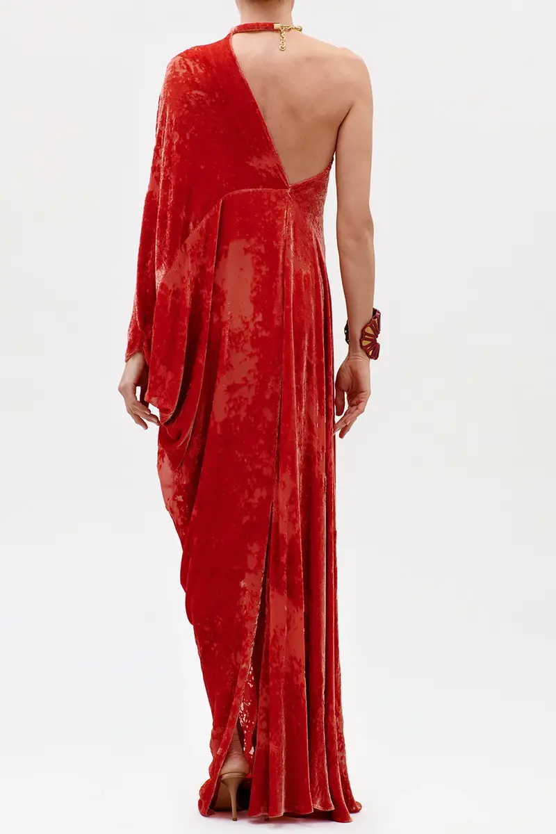 Silvia Tcherassi Erica One Shoulder Dress | Thumbnail 4 Silvia Tcherassi Erica One Shoulder Dress | Thumbnail 4