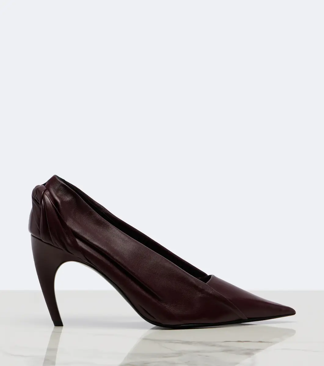 Khaite Eve draped leather pumps | Thumbnail 6 Khaite Eve draped leather pumps | Thumbnail 6
