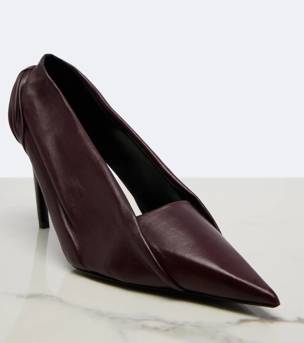 Khaite Eve draped leather pumps | Thumbnail 7 Khaite Eve draped leather pumps | Thumbnail 7
