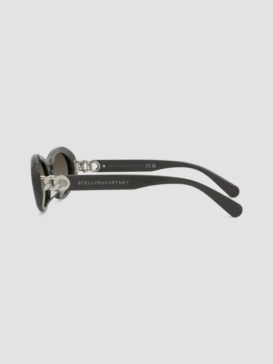 Stella McCartney Women's Falabella 53MM Oval Sunglasses | Thumbnail 3 Stella McCartney Women's Falabella 53MM Oval Sunglasses | Thumbnail 3