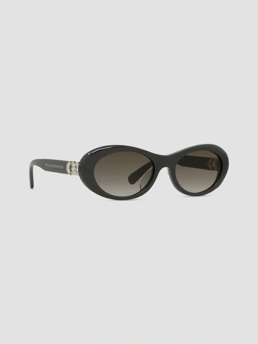 Stella McCartney Women's Falabella 53MM Oval Sunglasses | Thumbnail 8 Stella McCartney Women's Falabella 53MM Oval Sunglasses | Thumbnail 8
