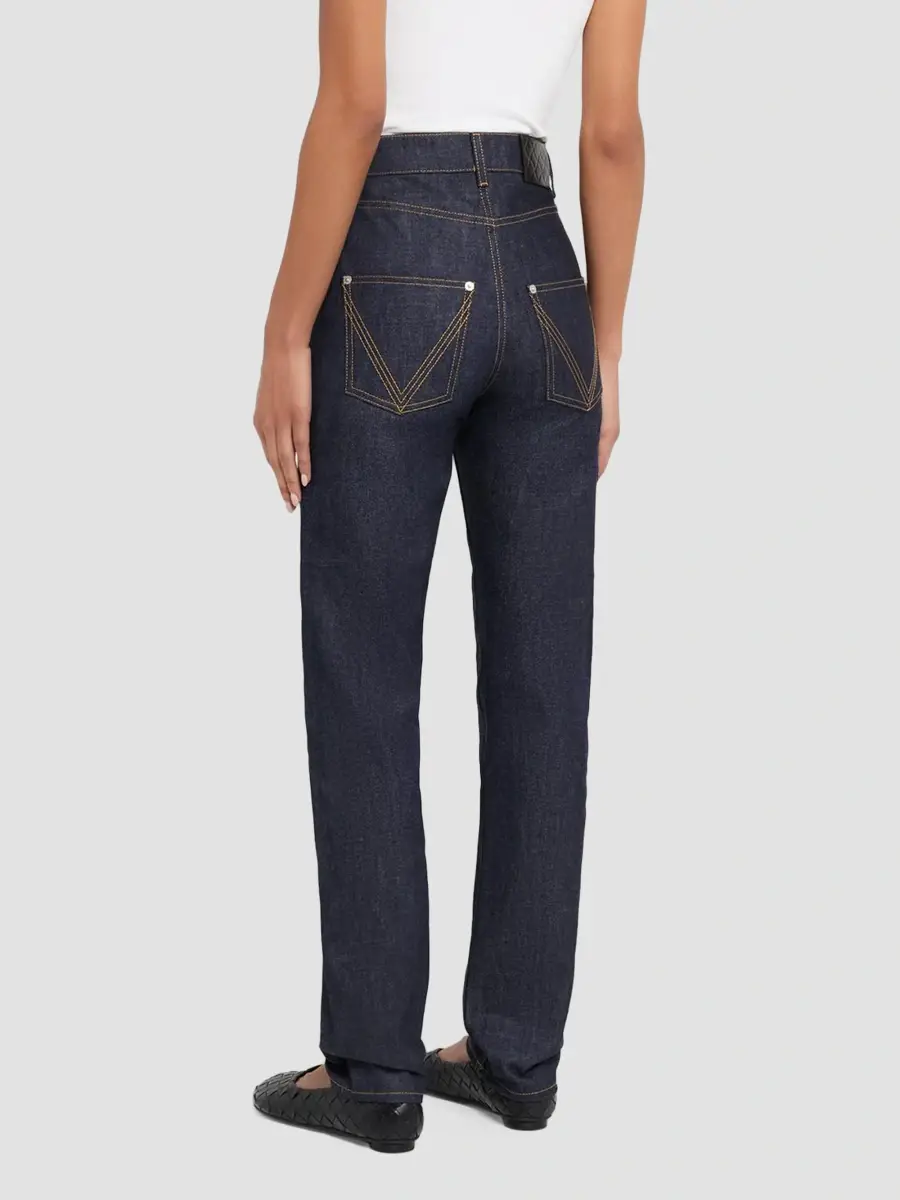 Bottega Veneta Women's Mid-Rise Straight-Leg Jeans | Thumbnail 3 Bottega Veneta Women's Mid-Rise Straight-Leg Jeans | Thumbnail 3