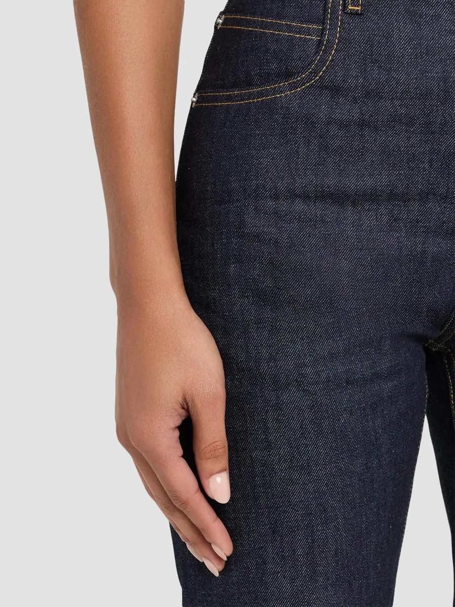 Bottega Veneta Women's Mid-Rise Straight-Leg Jeans | Thumbnail 5 Bottega Veneta Women's Mid-Rise Straight-Leg Jeans | Thumbnail 5