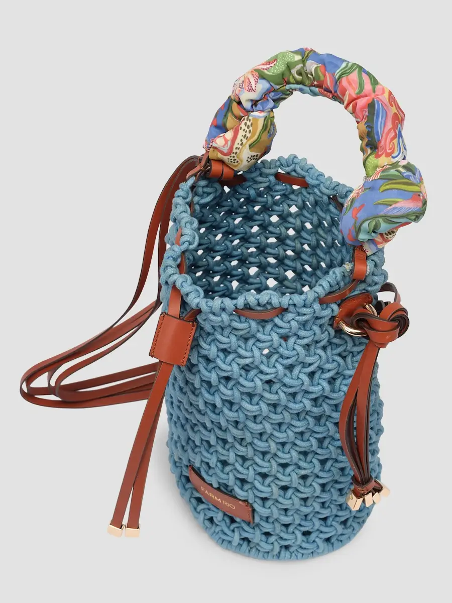 Farm Rio Women's Macrame Shoulder Bag | Thumbnail 2 Farm Rio Women's Macrame Shoulder Bag | Thumbnail 2