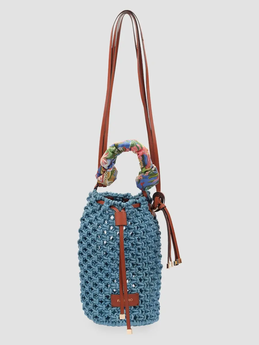 Farm Rio Women's Macrame Shoulder Bag | Thumbnail 3 Farm Rio Women's Macrame Shoulder Bag | Thumbnail 3