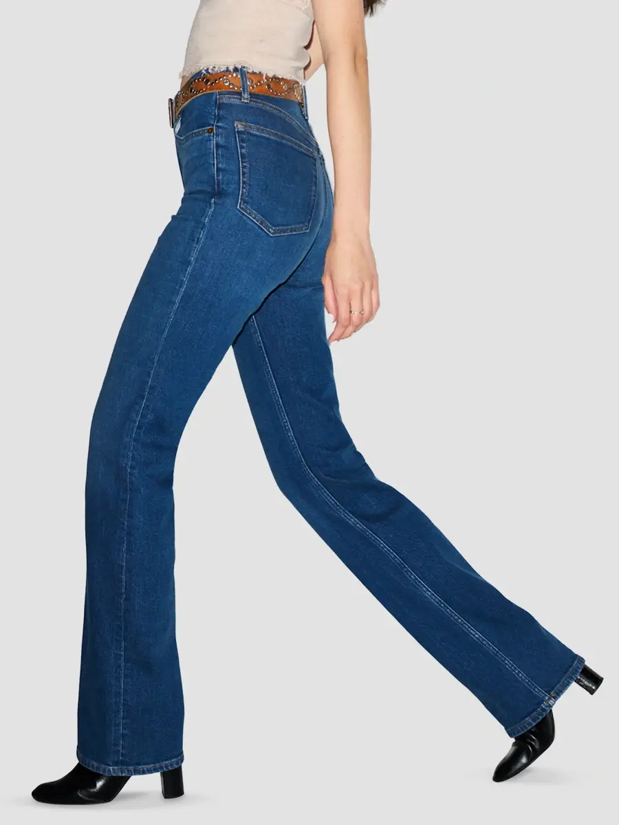 RE/DONE Women's '70s High-Rise Bootcut Jeans | Thumbnail 7