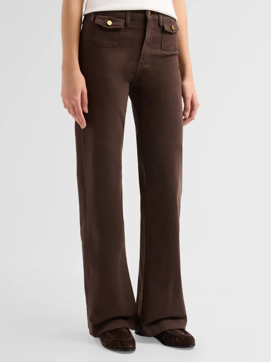 PAIGE Women's Leenah Mini Patch Pocket Straight-Leg Jeans | Thumbnail 4 PAIGE Women's Leenah Mini Patch Pocket Straight-Leg Jeans | Thumbnail 4