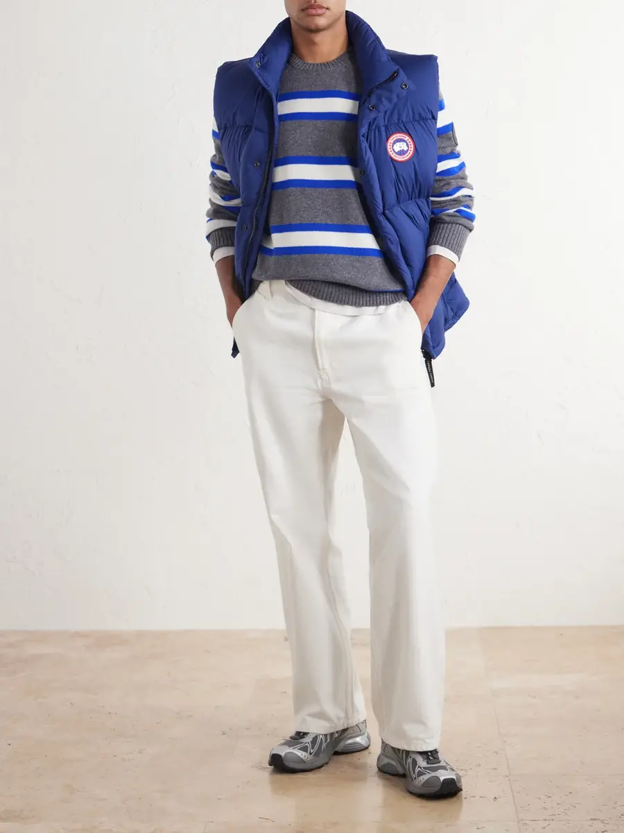 Canada Goose Matawin Striped Wool Sweater - Men | Thumbnail 2 Canada Goose Matawin Striped Wool Sweater - Men | Thumbnail 2
