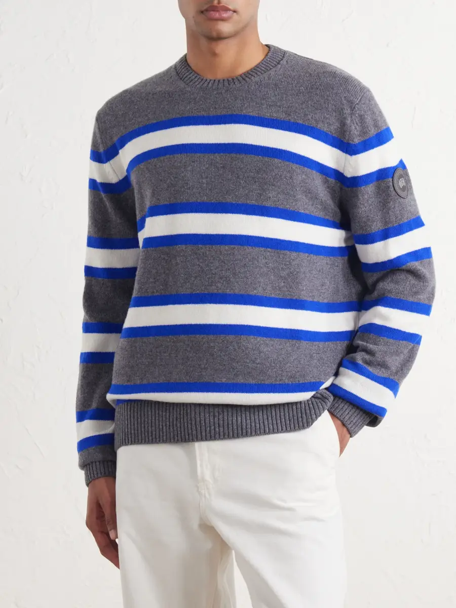 Canada Goose Matawin Striped Wool Sweater - Men | Thumbnail 3 Canada Goose Matawin Striped Wool Sweater - Men | Thumbnail 3