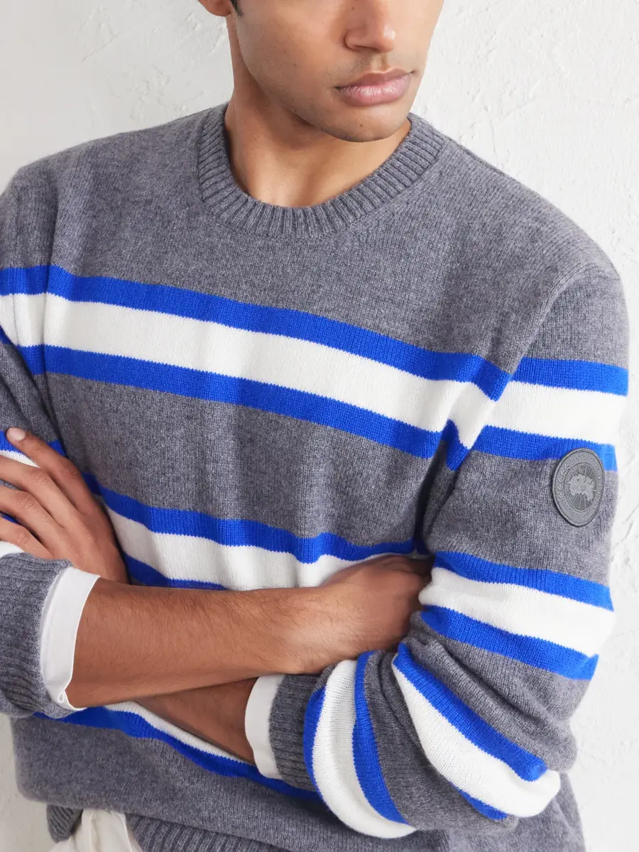 Canada Goose Matawin Striped Wool Sweater - Men | Thumbnail 5 Canada Goose Matawin Striped Wool Sweater - Men | Thumbnail 5
